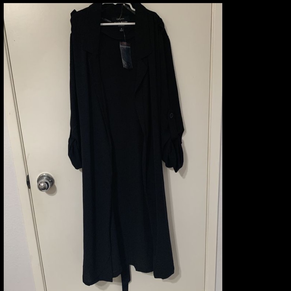 Open front duster